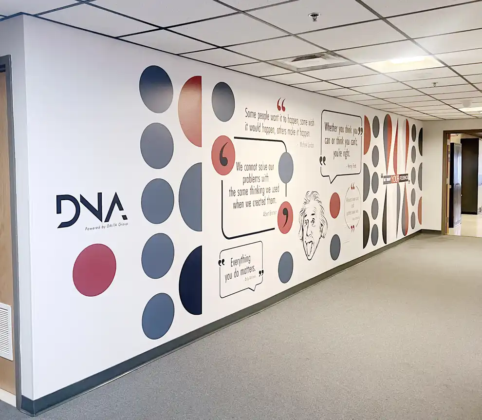 Wall Decals Raleigh NC: Transforming Workspaces with Creative Interior Signage